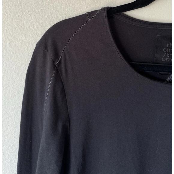 Thom Krom Men’s Size Medium Black long Sleeve Shirt Stitching Style# M TS 246 - Picture 7 of 12